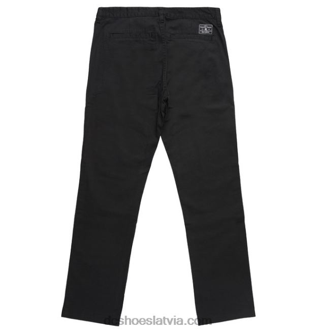 N008N401 vīriešu strādnieku čino bikses melns DC Shoes