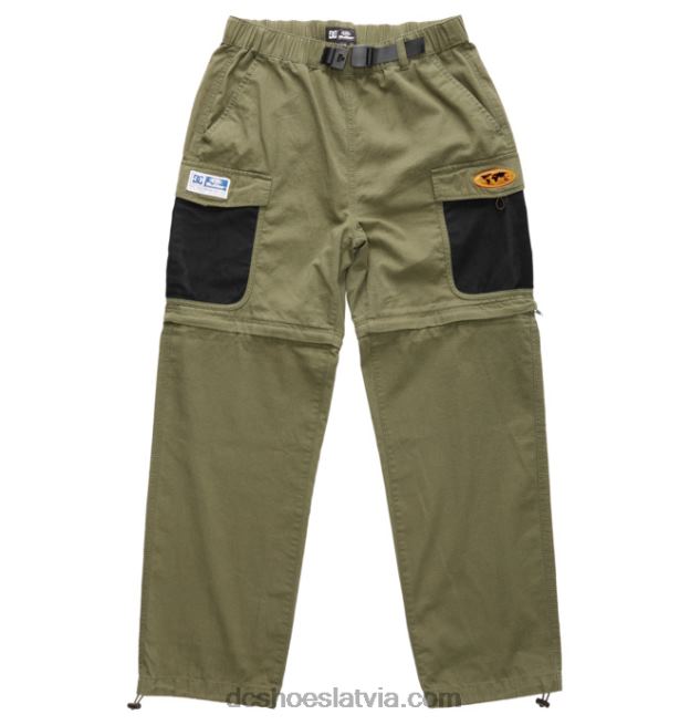 N008N414 vīriešu sviesta preces x dc kabrioletas kravas bikses efejas zaļa DC Shoes