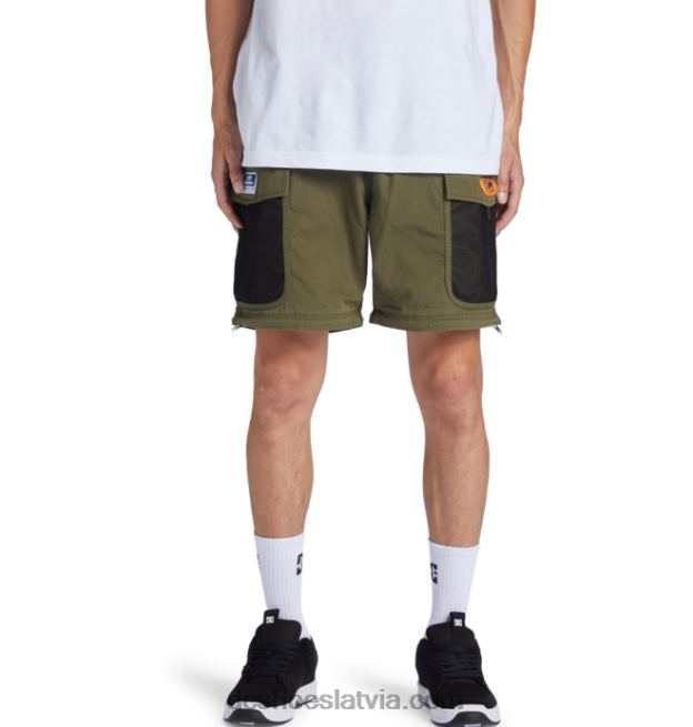 N008N414 vīriešu sviesta preces x dc kabrioletas kravas bikses efejas zaļa DC Shoes