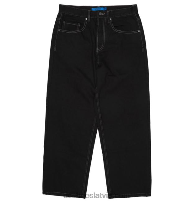 N008N54 vīriešu strādnieku džinsi neapstrādāta melna DC Shoes