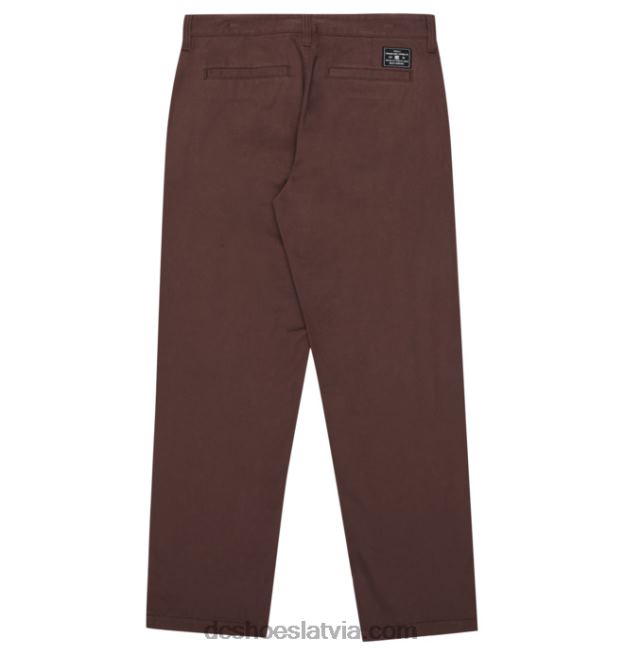 N008N98 vīriešu strādnieku atvieglinātas čino bikses bremzēt DC Shoes
