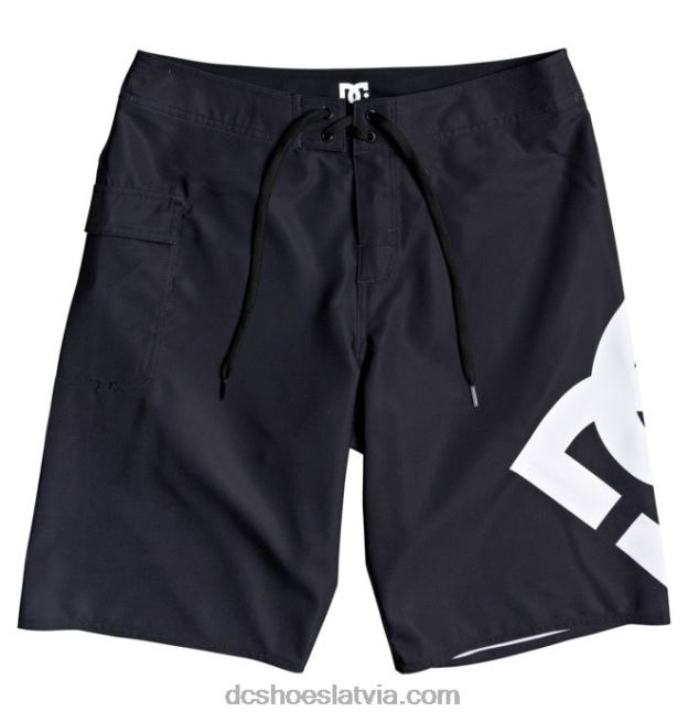 N008N82 vīriešu lanai 22 dēļu šorti melns DC Shoes
