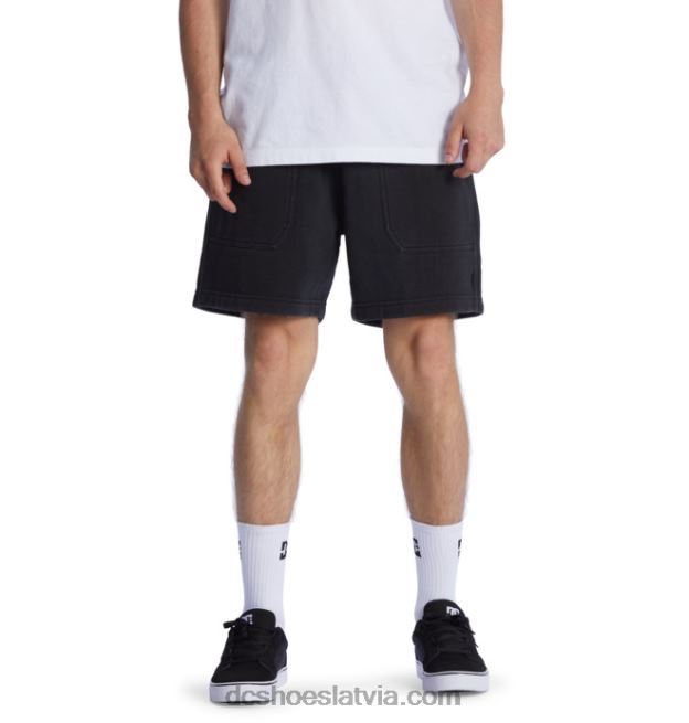 N008N9 vīriešu dc 1994. gada sviedru šorti melna apģērba krāsa DC Shoes