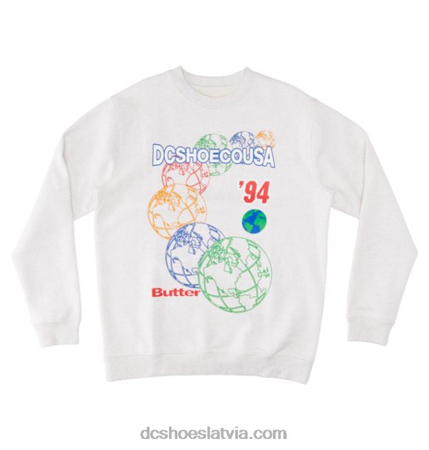 N008N170 vīriešu sviesta preces x dc world crewneck sporta krekls sniega virši DC Shoes