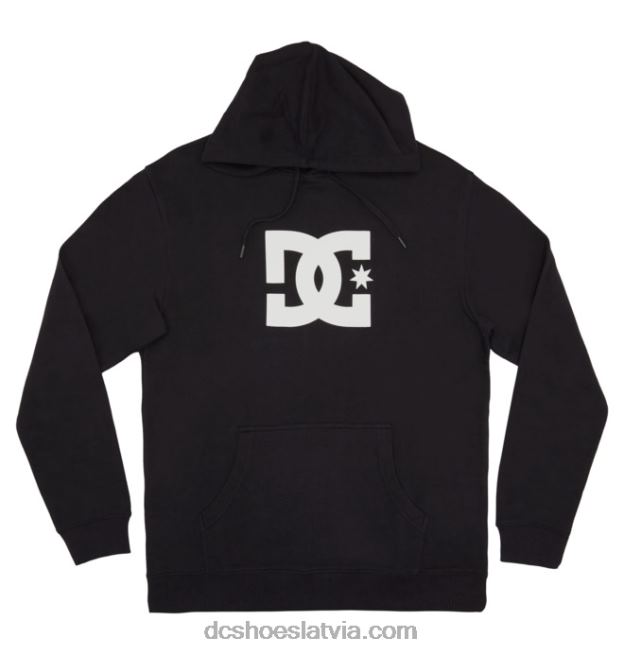 N008N79 vīriešu dc zvaigžņu kapuci melns DC Shoes