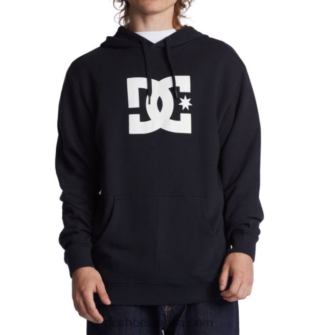 N008N79 vīriešu dc zvaigžņu kapuci melns DC Shoes
