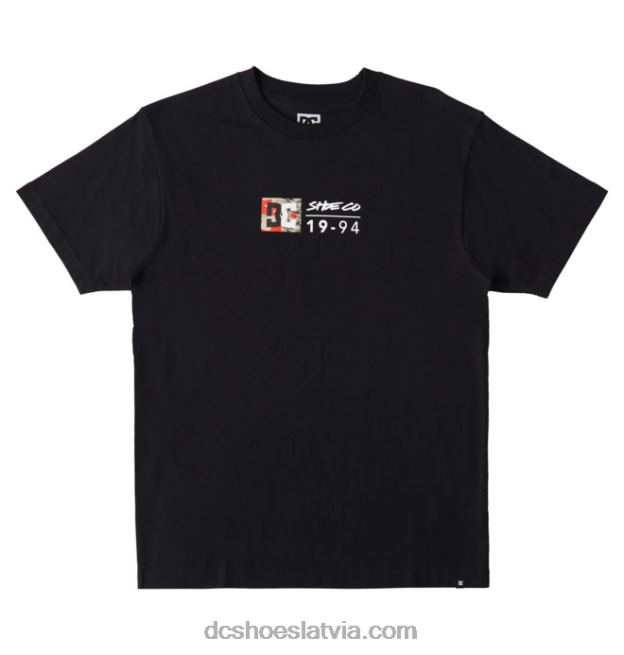 N008N115 vīriešu dc split star t-krekls melna/uguns kamobīne DC Shoes