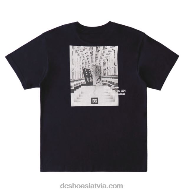 N008N116 vīriešu bilieu t-krekls melns DC Shoes