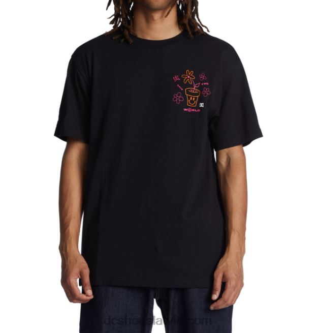 N008N118 vīriešu glābšanas t-krekls melns DC Shoes