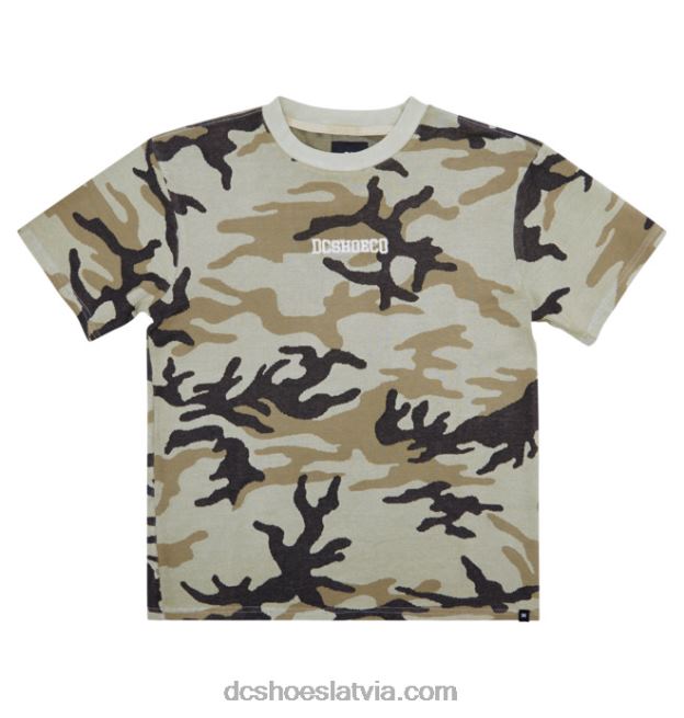 N008N139 vīriešu maskējamais t-krekls apmācies camo DC Shoes