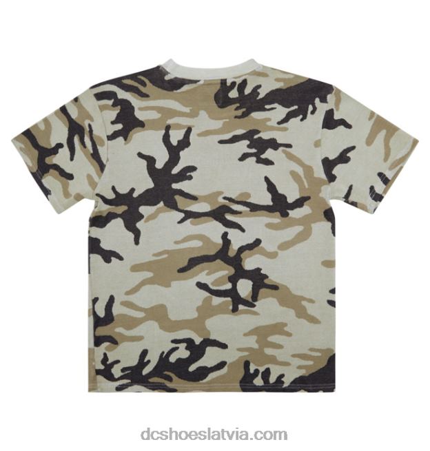 N008N139 vīriešu maskējamais t-krekls apmācies camo DC Shoes
