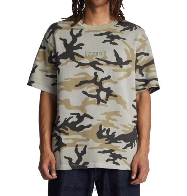 N008N139 vīriešu maskējamais t-krekls apmācies camo DC Shoes