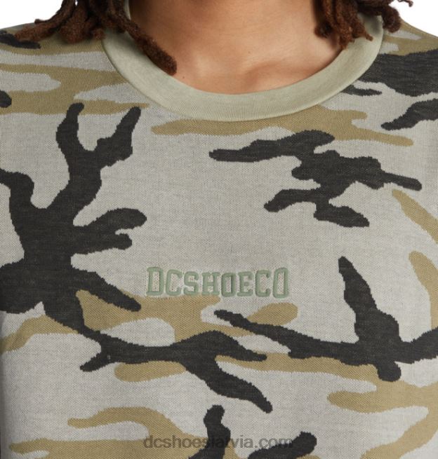 N008N139 vīriešu maskējamais t-krekls apmācies camo DC Shoes