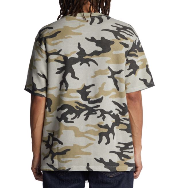 N008N139 vīriešu maskējamais t-krekls apmācies camo DC Shoes