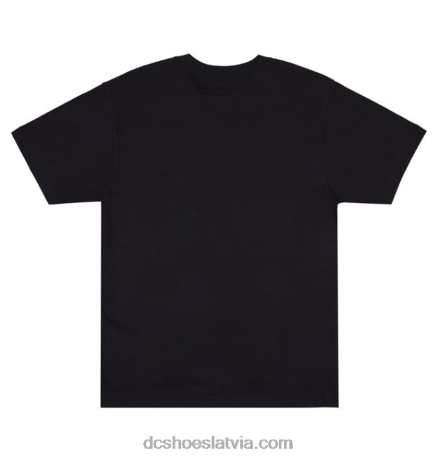 N008N17 vīriešu Shanahan gredzenu t-krekls melns DC Shoes