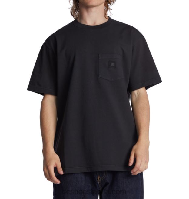 N008N1 vīriešu dc 1994. gada kabatas t-krekls melna apģērba krāsa DC Shoes