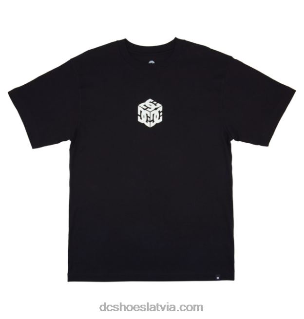 N008N25 vīriešu jaakko kubiskais t-krekls melns DC Shoes