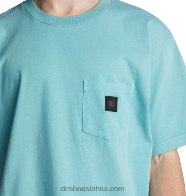 N008N3 vīriešu dc 1994. gada kabatas t-krekls Meadowbrook apģērbu krāsviela DC Shoes