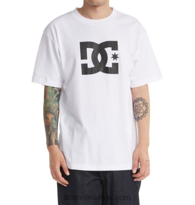 N008N400 vīriešu dc star t-krekls balts DC Shoes