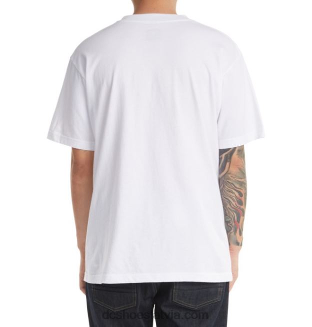 N008N400 vīriešu dc star t-krekls balts DC Shoes
