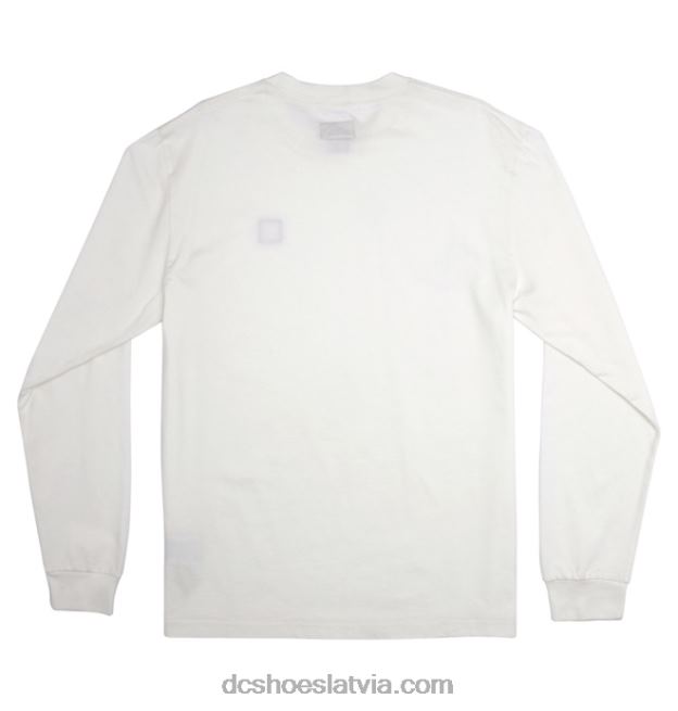 N008N5 vīriešu dc 1994. gada t-krekls ar garām piedurknēm lilija balta apģērba krāsa DC Shoes