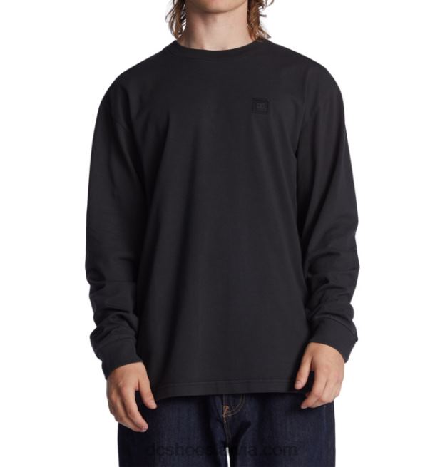 N008N6 vīriešu dc 1994. gada t-krekls ar garām piedurknēm melna apģērba krāsa DC Shoes