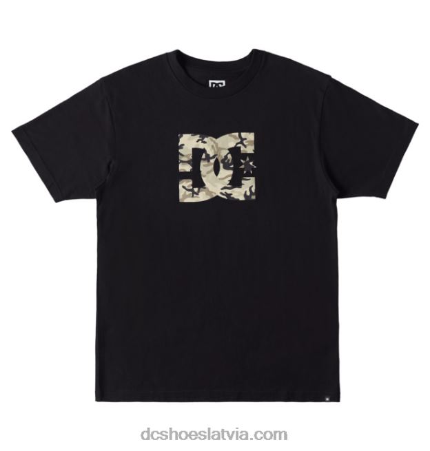 N008N76 vīriešu dc star fill heritage t-krekls melns/akmens camo DC Shoes