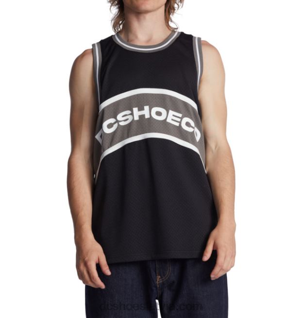 N008N92 vīriešu brīvā laika basketbola krekls melns DC Shoes