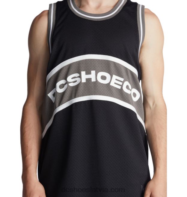 N008N92 vīriešu brīvā laika basketbola krekls melns DC Shoes
