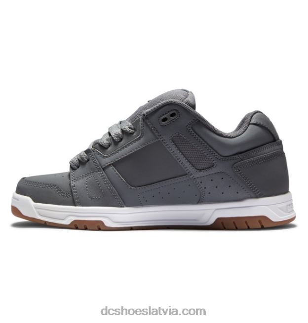 N008N271 vīriešu vecpuišu kurpes pelēks/gumija DC Shoes