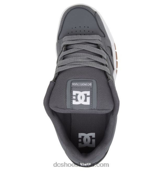 N008N271 vīriešu vecpuišu kurpes pelēks/gumija DC Shoes