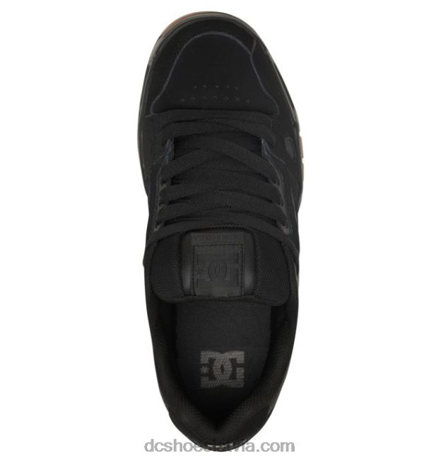 N008N272 vīriešu vecpuišu kurpes melns/gumija DC Shoes