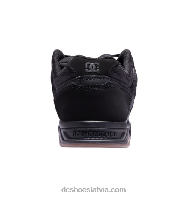 N008N272 vīriešu vecpuišu kurpes melns/gumija DC Shoes
