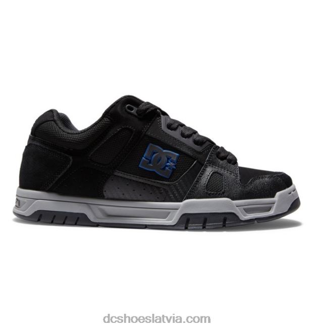 N008N275 vīriešu vecpuišu kurpes melns/pelēks/zils DC Shoes