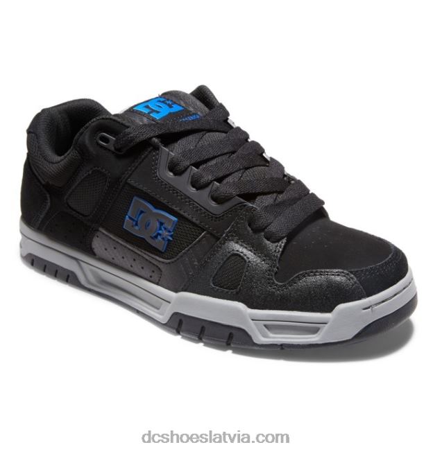 N008N275 vīriešu vecpuišu kurpes melns/pelēks/zils DC Shoes