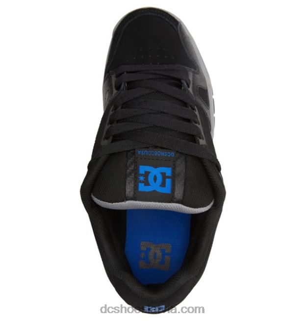 N008N275 vīriešu vecpuišu kurpes melns/pelēks/zils DC Shoes