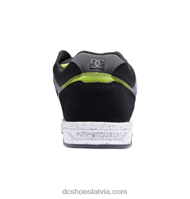 N008N276 vīriešu vecpuišu kurpes melns/pelēks/zaļš DC Shoes