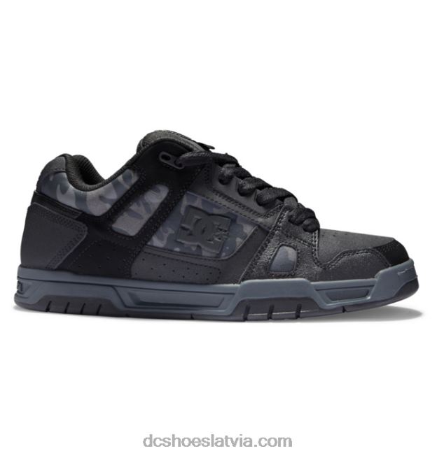 N008N277 vīriešu vecpuišu kurpes melna/kamo apdruka DC Shoes