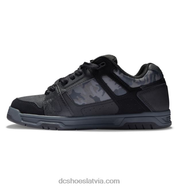 N008N277 vīriešu vecpuišu kurpes melna/kamo apdruka DC Shoes