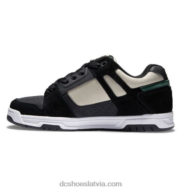N008N56 vīriešu vecpuišu kurpes iedegums/zaļš DC Shoes