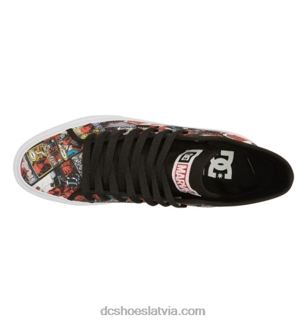 N008N214 vīriešu marvel deadpool x dc manual hi high-top kurpes melns multi DC Shoes