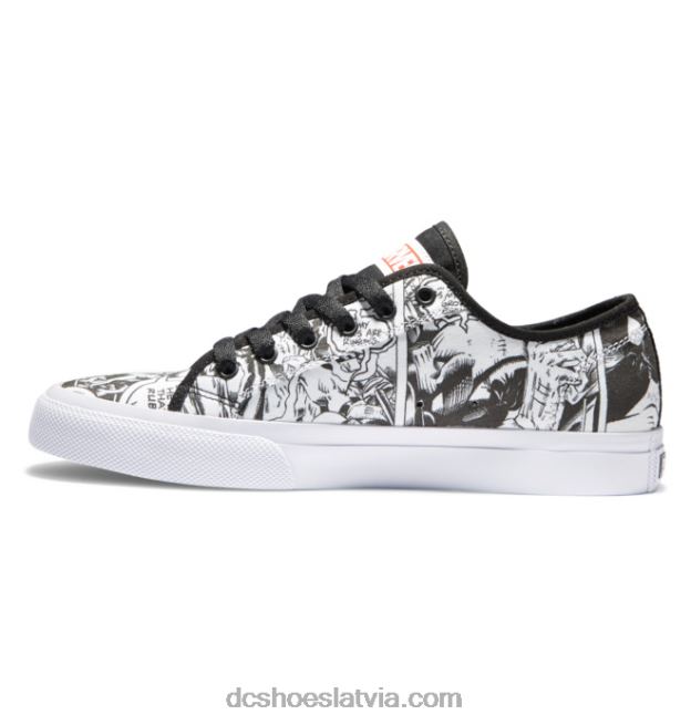 N008N218 vīriešu marvel deadpool x dc rokasgrāmata melns/balts/sarkans DC Shoes
