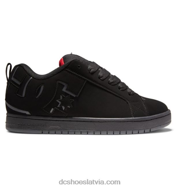 N008N242 vīriešu tiesas grafiķa apavi melns/sarkans DC Shoes