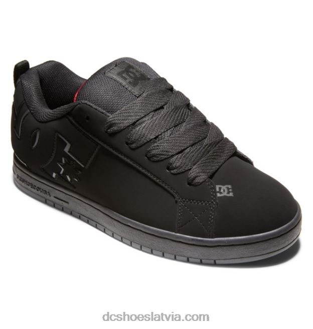 N008N242 vīriešu tiesas grafiķa apavi melns/sarkans DC Shoes