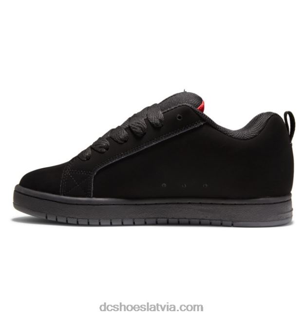 N008N242 vīriešu tiesas grafiķa apavi melns/sarkans DC Shoes