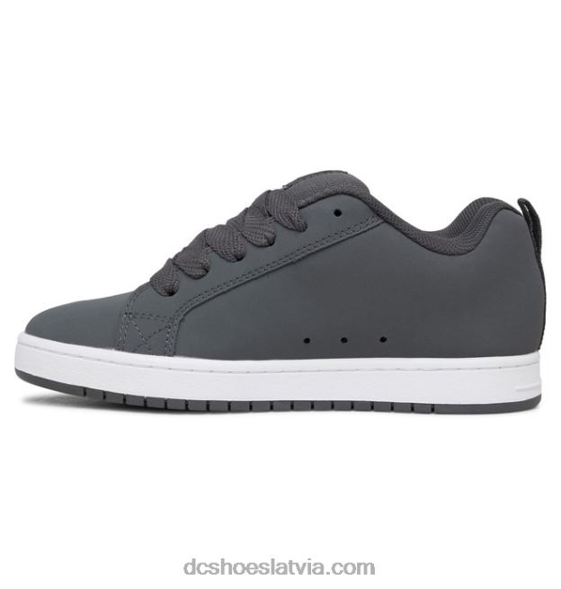 N008N278 vīriešu tiesas grafiķa apavi dk pelēks/melns/balts DC Shoes
