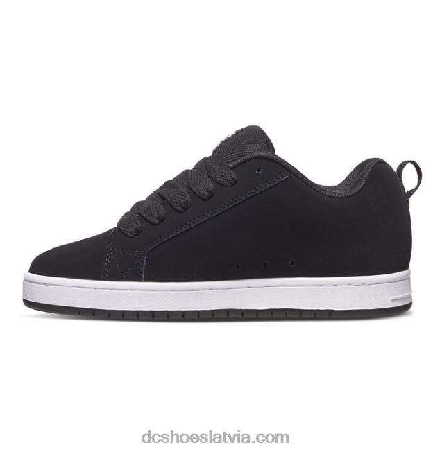 N008N280 vīriešu tiesas grafiķa apavi melns DC Shoes