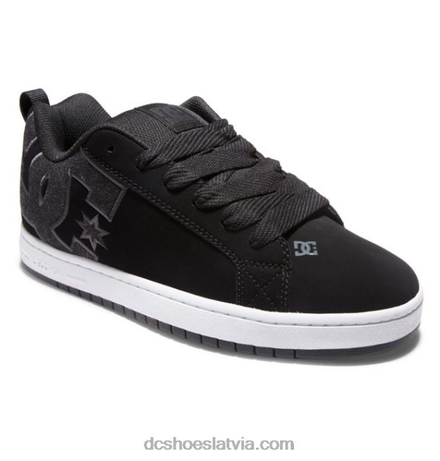 N008N286 vīriešu tiesas grafiķa apavi melns džinss DC Shoes