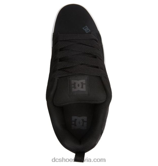 N008N286 vīriešu tiesas grafiķa apavi melns džinss DC Shoes