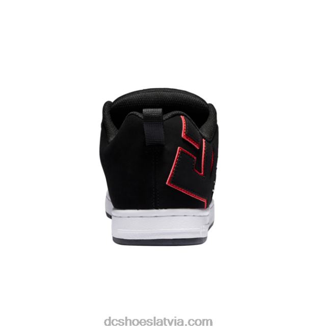 N008N292 vīriešu tiesas grafiķa apavi melns/sarkans/balts DC Shoes